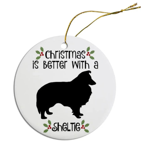 Sheltie Christmas Ornaments - Ornaments