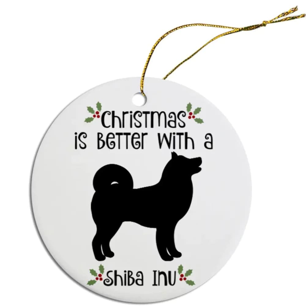 Shiba Inu Christmas Ornament - Ornaments