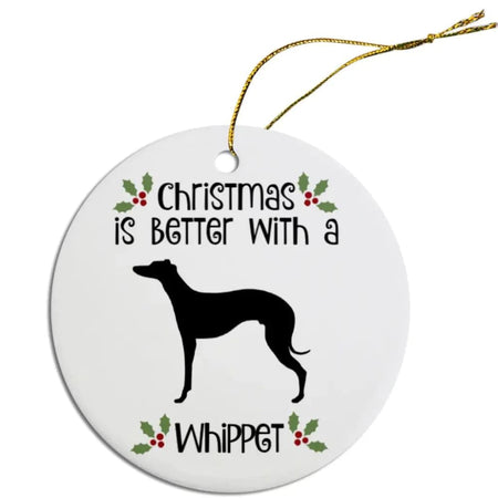 Whippet Christmas Ornaments - Ornaments