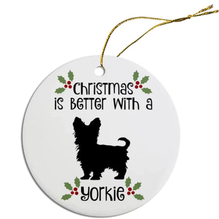 Yorkie Christmas Ornaments - Ornaments