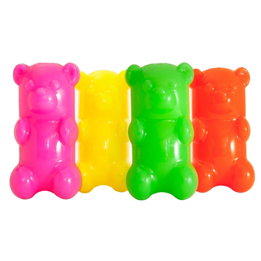 Ruff Dawg GummyBear Dog Toy Assorted 2.5’’ x 2’’ x 6’’