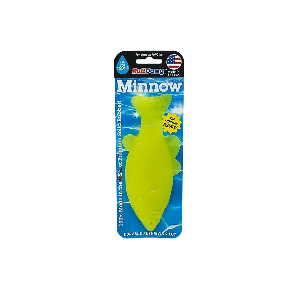 Ruff Dawg Minnow Dog Toy - Toss and Retrieve