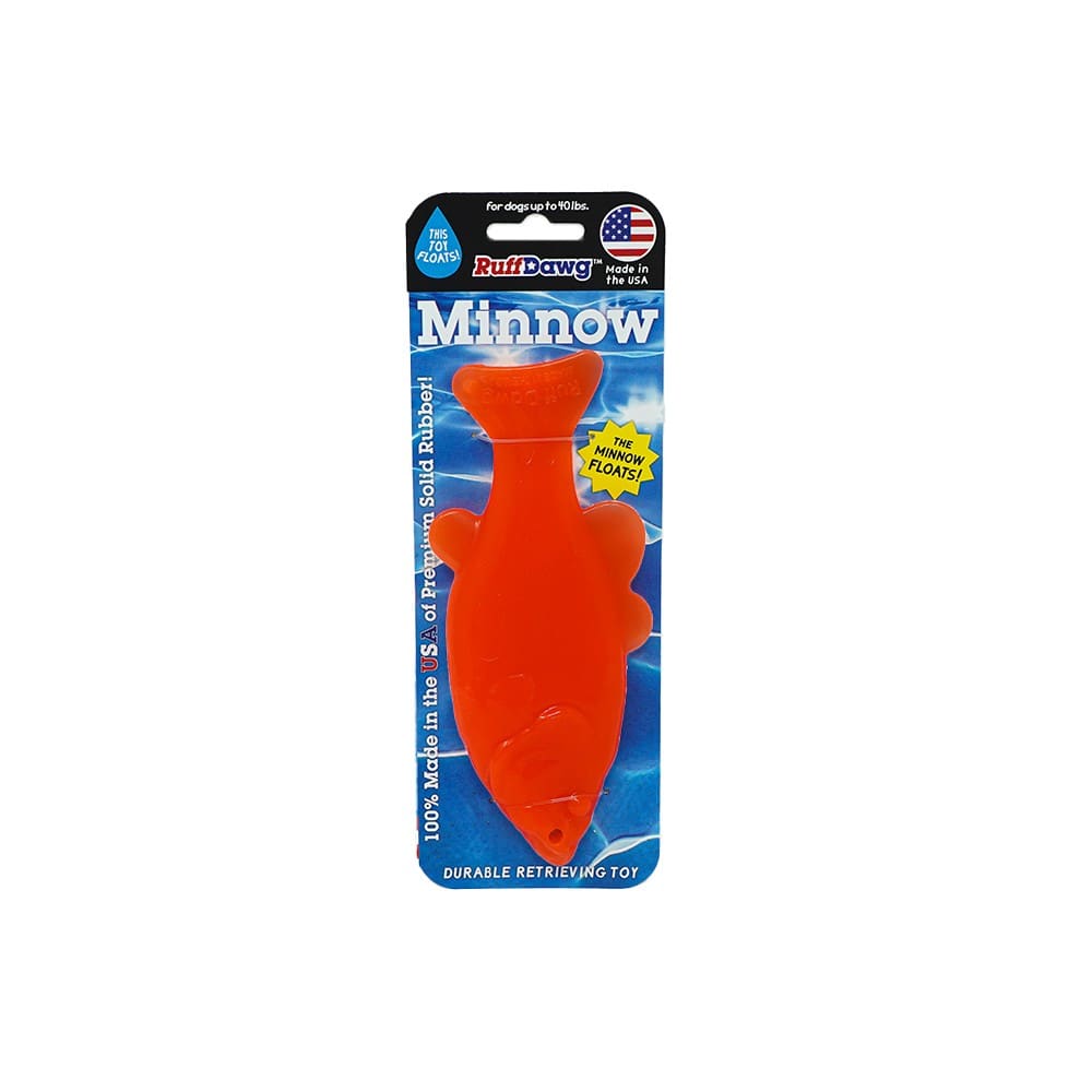 Ruff Dawg Minnow Dog Toy - Toss and Retrieve