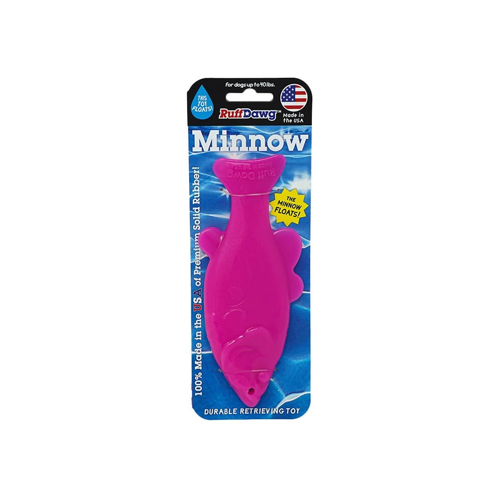 Ruff Dawg Minnow Dog Toy - Toss and Retrieve