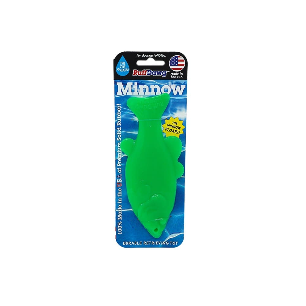 Ruff Dawg Minnow Dog Toy - Toss and Retrieve