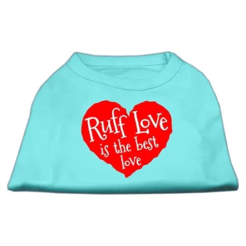 Ruff Love Screen Print Dog Shirt - Screen Print Shirts