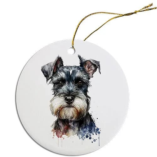 Schnauzer Christmas Ornaments - Ornaments