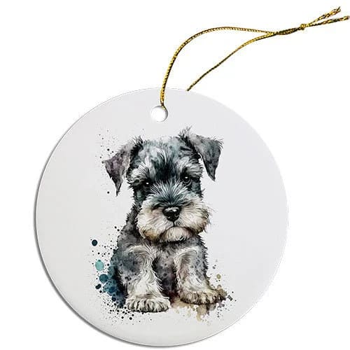 Schnauzer Christmas Ornaments - Ornaments