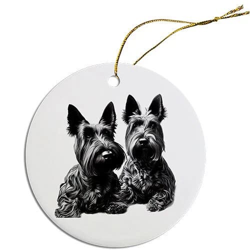 Scottish Terrier Christmas Ornaments - Ornaments