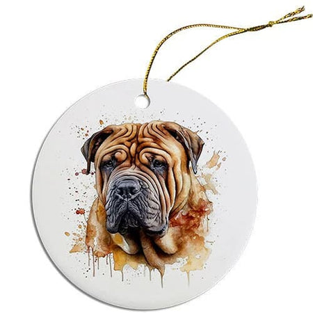 Shar-Pei Christmas Ornaments - Ornaments