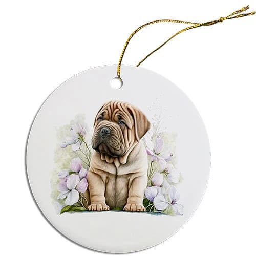 Shar-Pei Christmas Ornaments - Ornaments