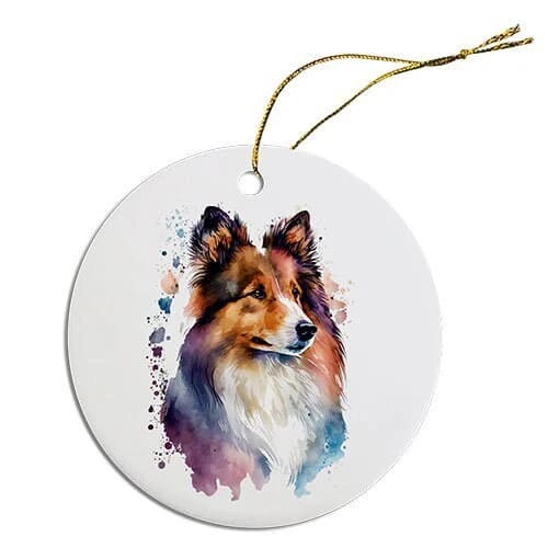 Sheltie Christmas Ornaments - Ornaments