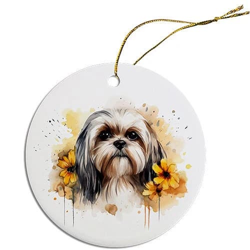 Shih Tzu Christmas Ornaments - Ornaments