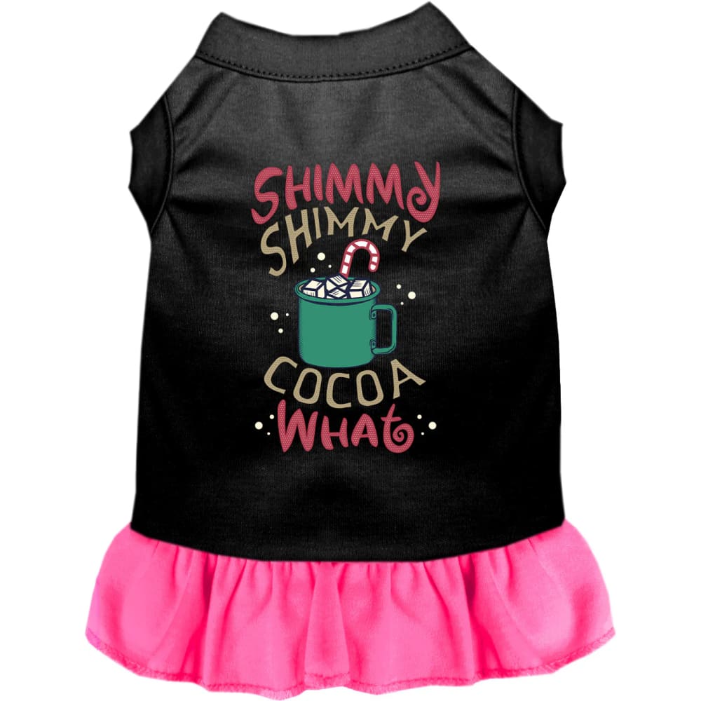 Shimmy Shimmy Cocoa What Pet Dress - Screen Print Dog