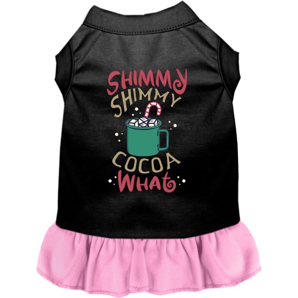 Shimmy Shimmy Cocoa What Pet Dress - Screen Print Dog