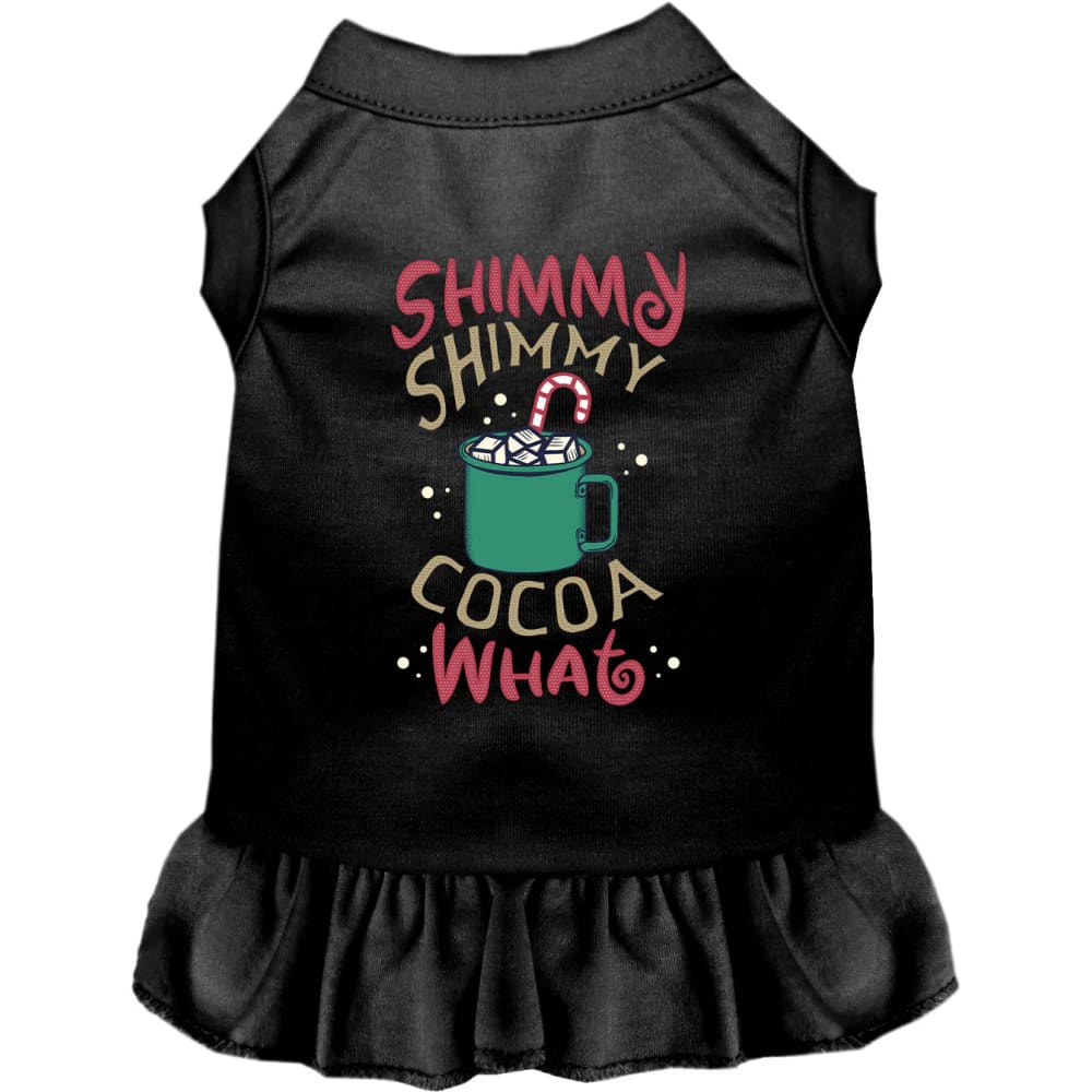 Shimmy Shimmy Cocoa What Pet Dress - Screen Print Dog