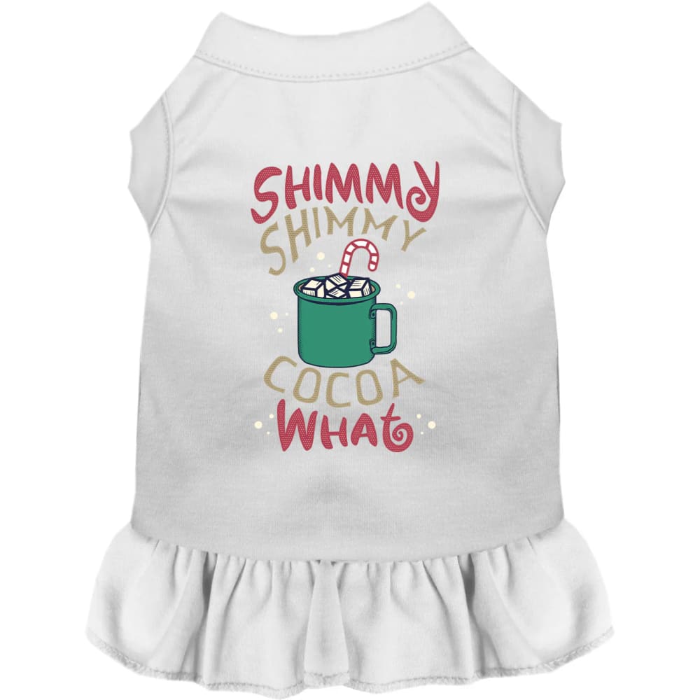 Shimmy Shimmy Cocoa What Pet Dress - Screen Print Dog