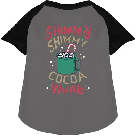 Shimmy Shimmy Cocoa What Pet Raglan Shirt - Screen Print