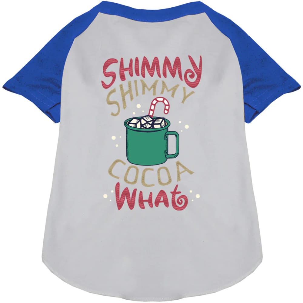 Shimmy Shimmy Cocoa What Pet Raglan Shirt - Screen Print