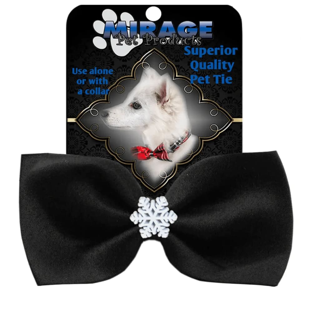 Snowflake Widget Pet Bowties - Bow Tie