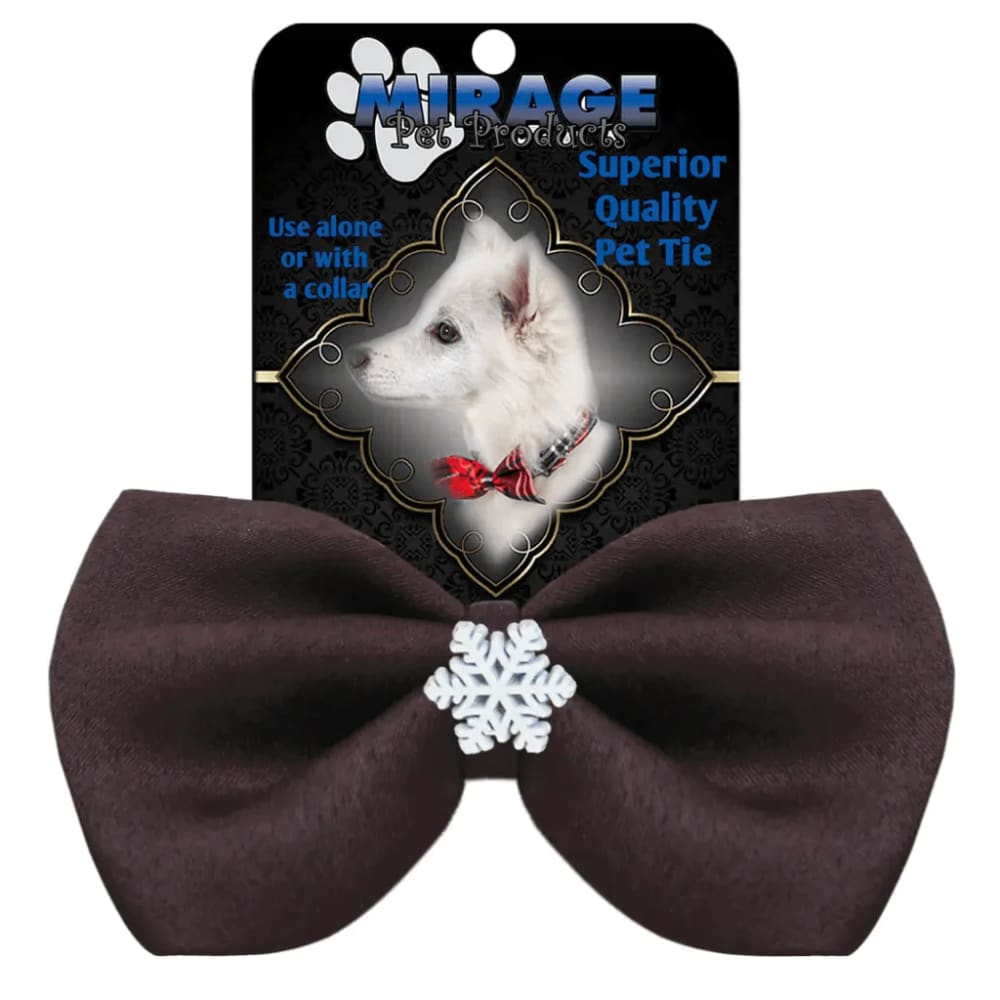 Snowflake Widget Pet Bowties - Bow Tie