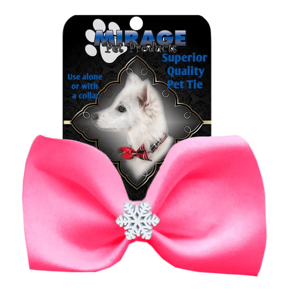 Snowflake Widget Pet Bowties - Bow Tie