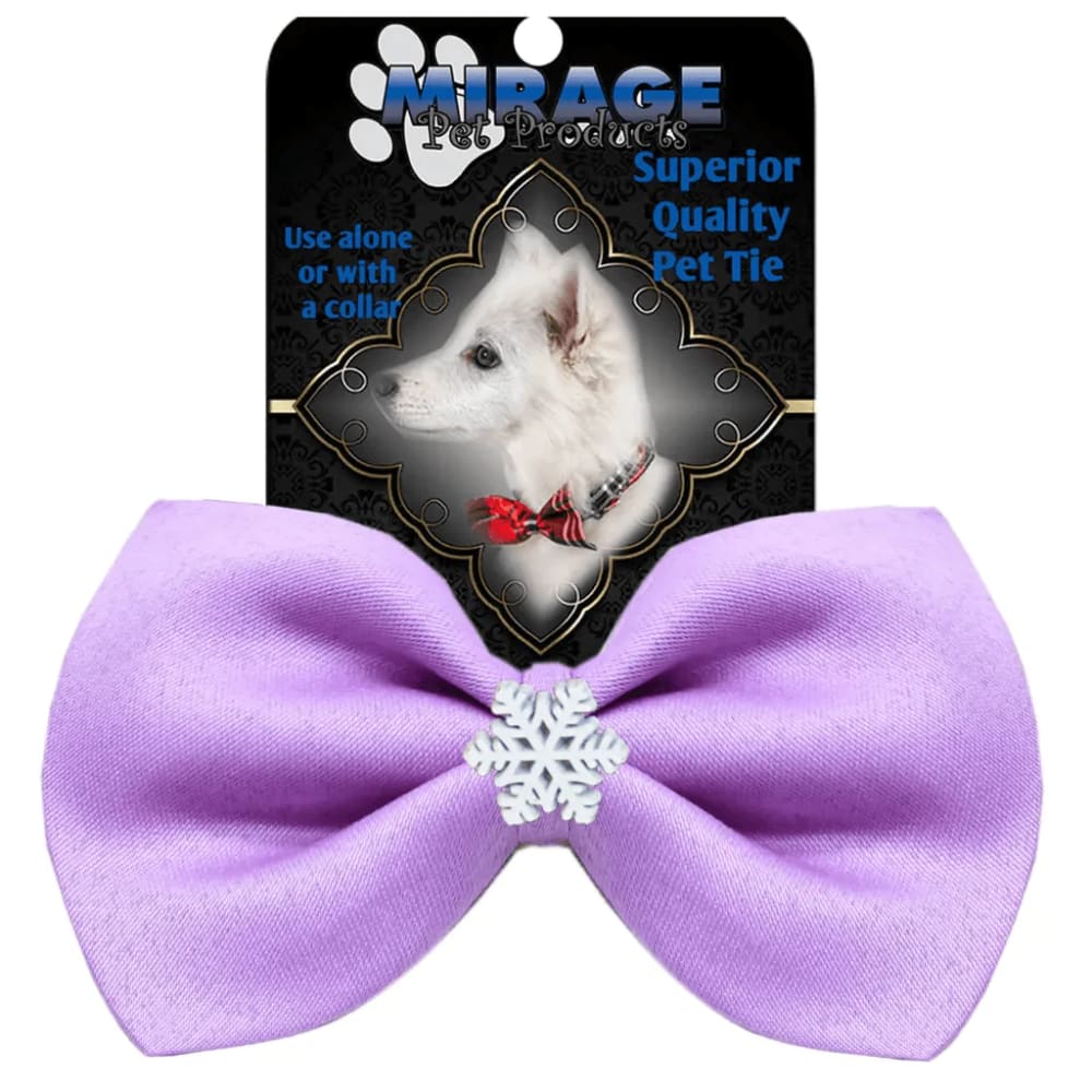 Snowflake Widget Pet Bowties - Bow Tie