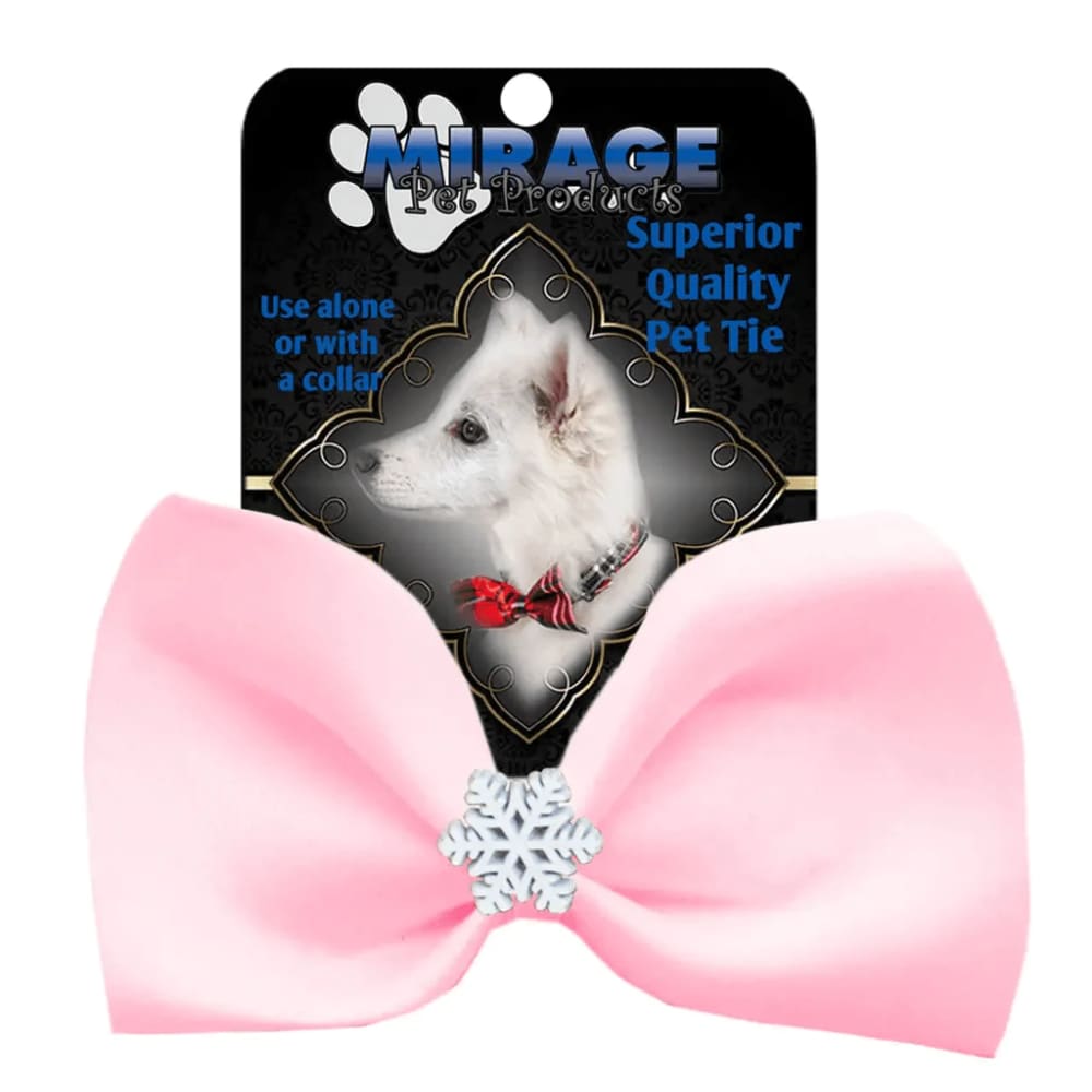 Snowflake Widget Pet Bowties - Bow Tie