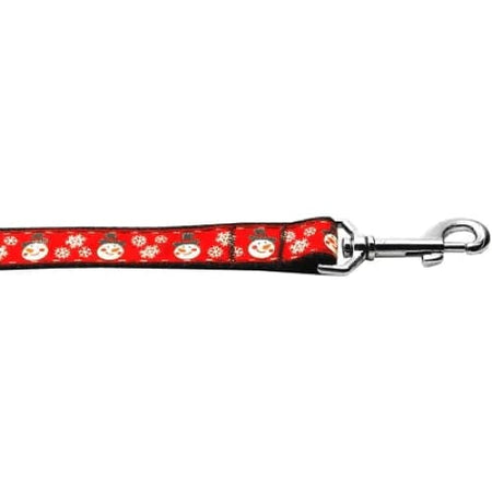 Snowmen Dog Collars and Leashes - Christmas Collars