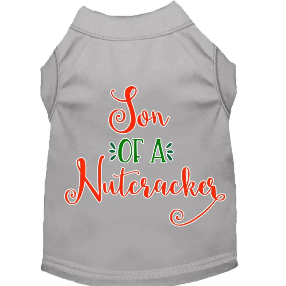 Son of a Nutcracker Screen Print Pet Shirt - Screen Print