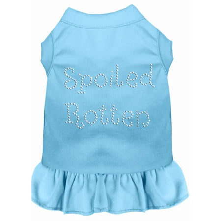 Spoiled Rotten Rhinestone Pet Dress - Rhinestone Dresses