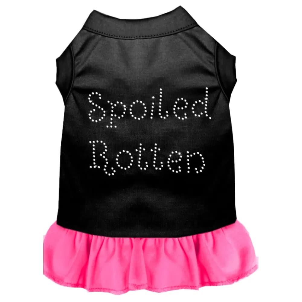 Spoiled Rotten Rhinestone Pet Dress - Rhinestone Dresses