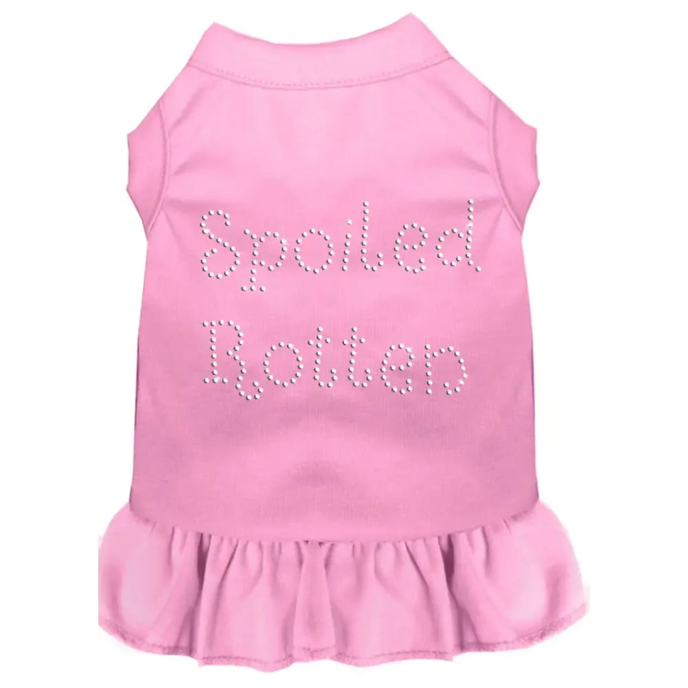 Spoiled Rotten Rhinestone Pet Dress - Rhinestone Dresses