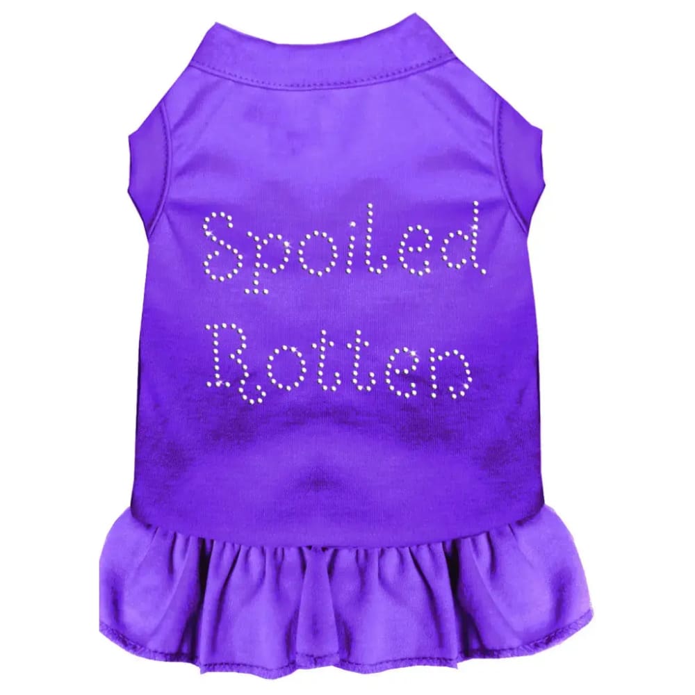 Spoiled Rotten Rhinestone Pet Dress - Rhinestone Dresses