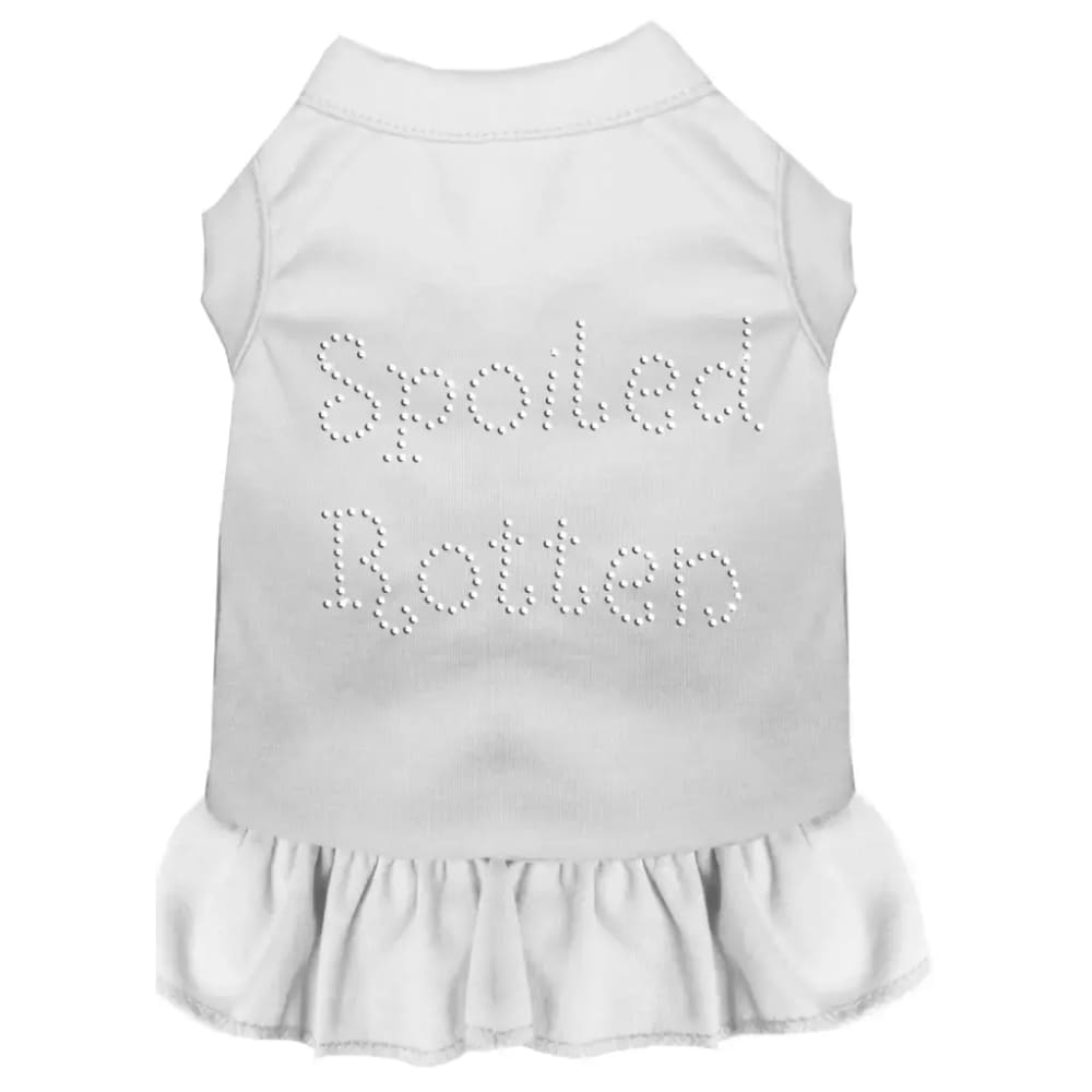 Spoiled Rotten Rhinestone Pet Dress - Rhinestone Dresses