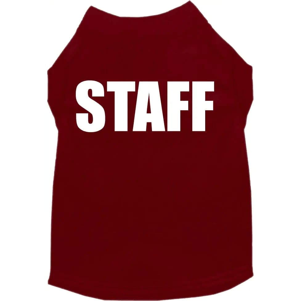 Staff Pet Shirt - Pet Shirt