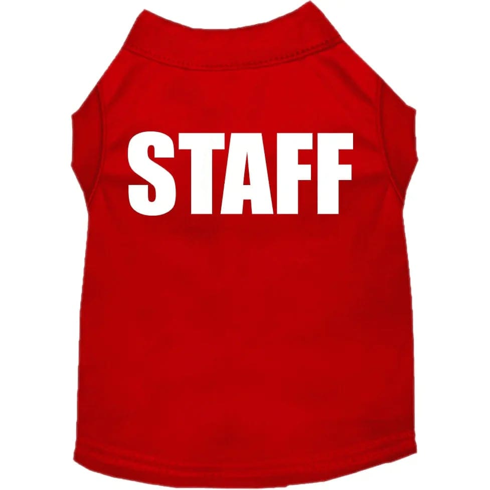 Staff Pet Shirt - Pet Shirt