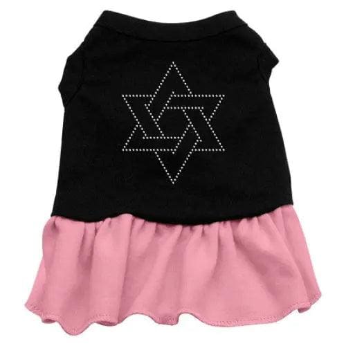 Star of David Rhinestone Pet Dress - Hanukkah Dress