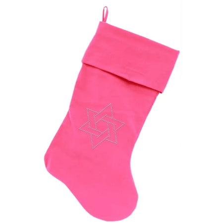 Star of David Rhinestone Velvet Hanukkah Pet Stocking