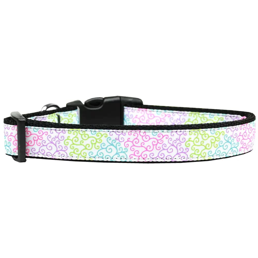 Summer Swirls Nylon Cat Collar - Cat Collars - Classic