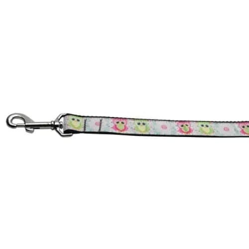 Sweet As Sugar Owls Nylon Dog Collar & Leash - Dog Collars