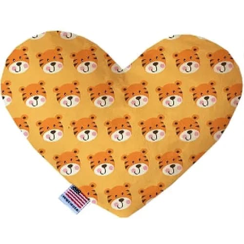 Tally The Tiger Heart Dog Toy - Heart Dog Toys