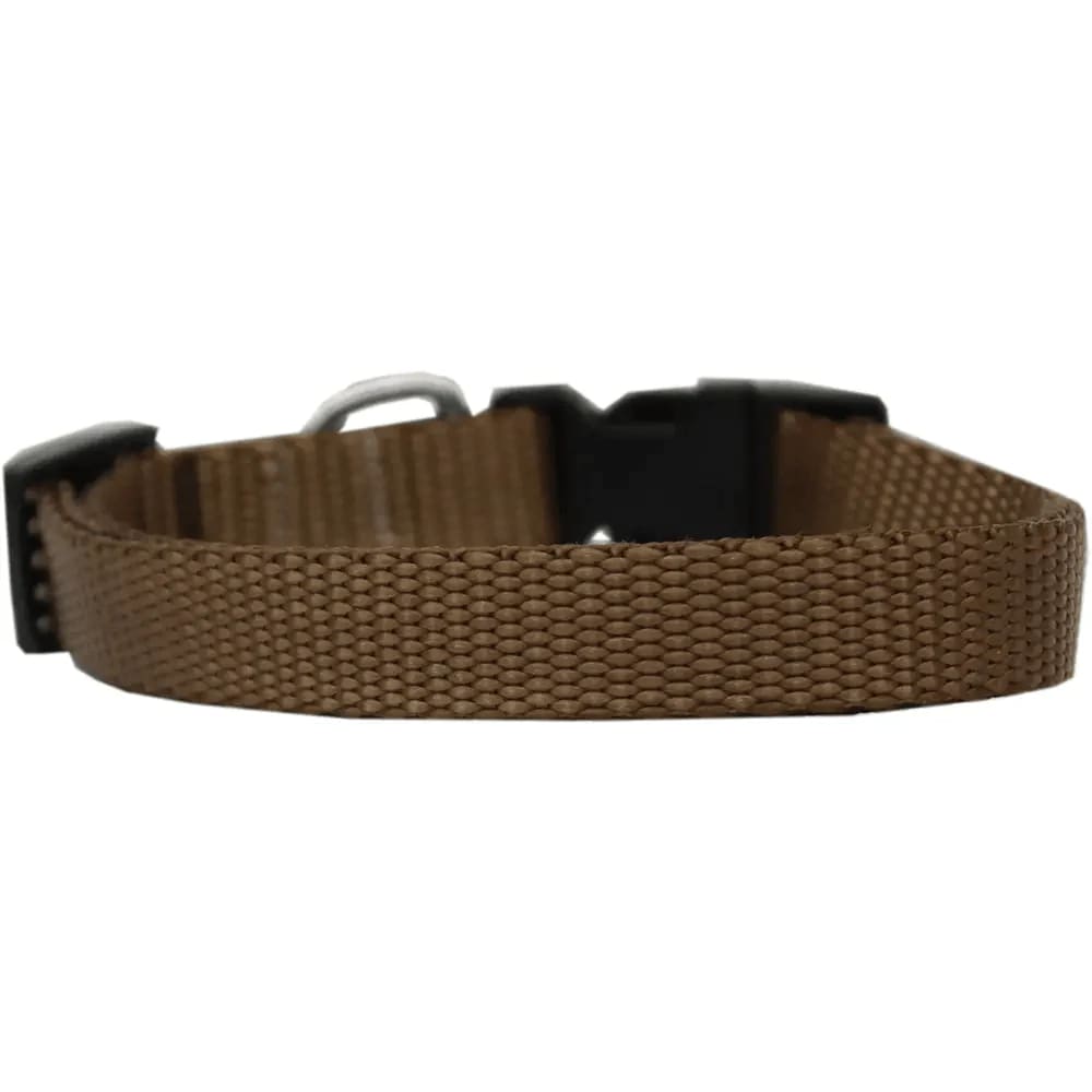 Tan Nylon Dog Collars and Leashes - Dog Collars - Nylon