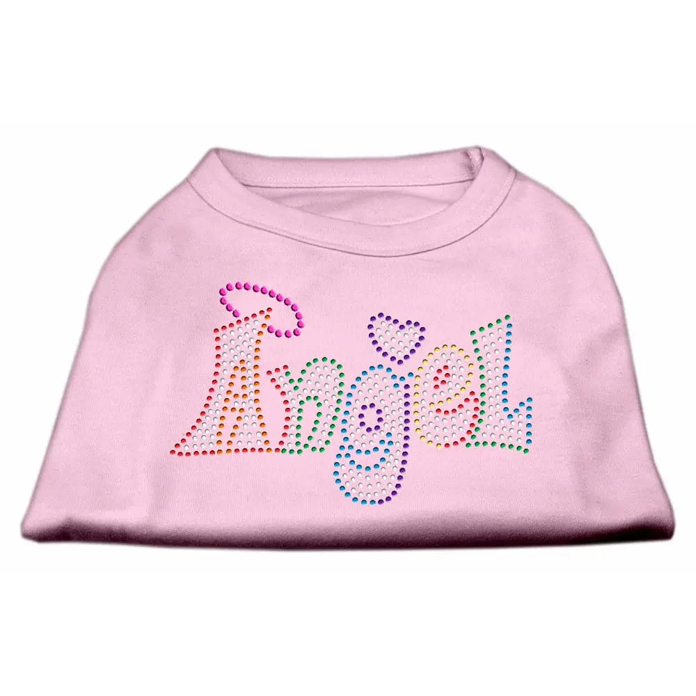 Technicolor Angel Rhinestone Pet Shirt - Rhinestone Pet