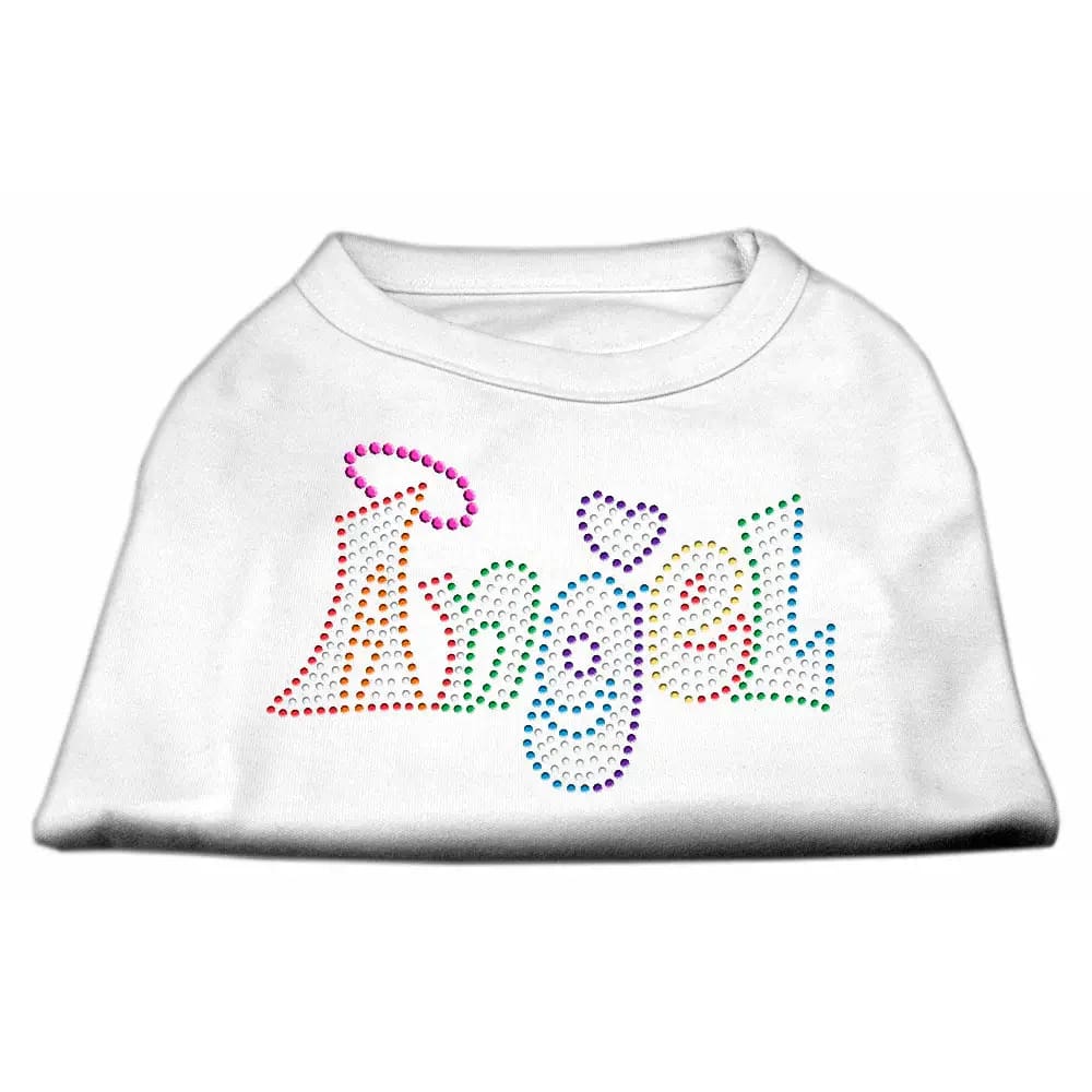 Technicolor Angel Rhinestone Pet Shirt - Rhinestone Pet