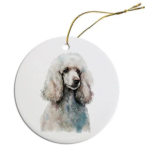 Toy Poodle Christmas Ornaments - Ornaments