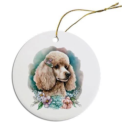 Toy Poodle Christmas Ornaments - Ornaments