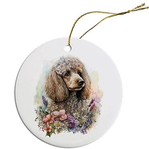 Toy Poodle Christmas Ornaments - Ornaments