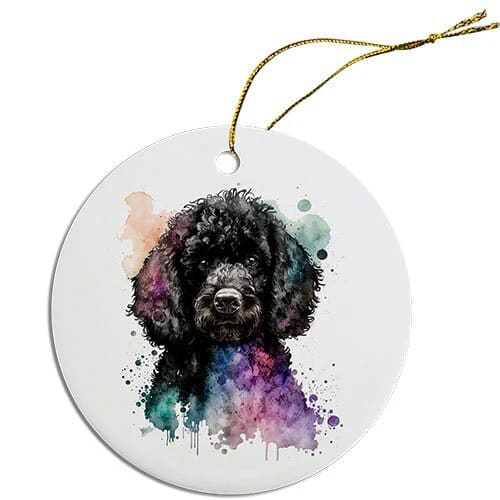 Toy Poodle Christmas Ornaments - Ornaments