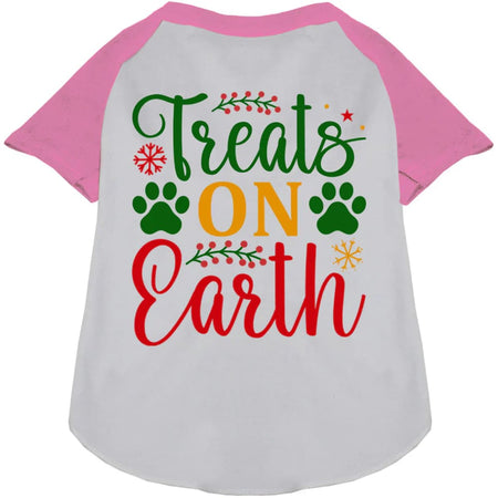 Treats on Earth Pet Raglan Shirt - Screen Print Shirts